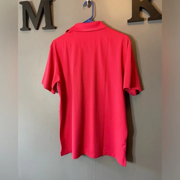 PGA men’s pink polo tee size medium - Picture 3 of 6